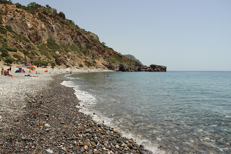 Photograph of Sougia beach